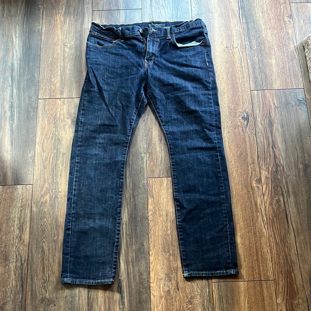 Gap Jeans Skinny Fit Coupe Moulante, Dark Blue Size 34x30